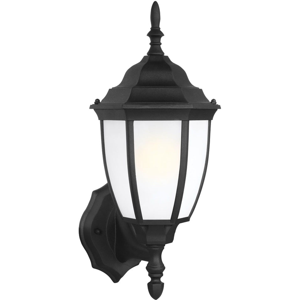 Roseto Hancock Single Light 16 Tall Outdoor Wall Sconce With Etched