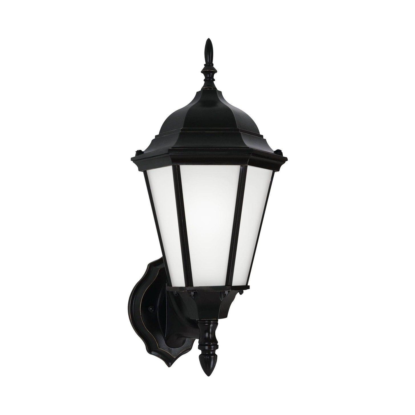 Roseto Hancock Single Light 17 Tall Led Outdoor Wall Sconce With