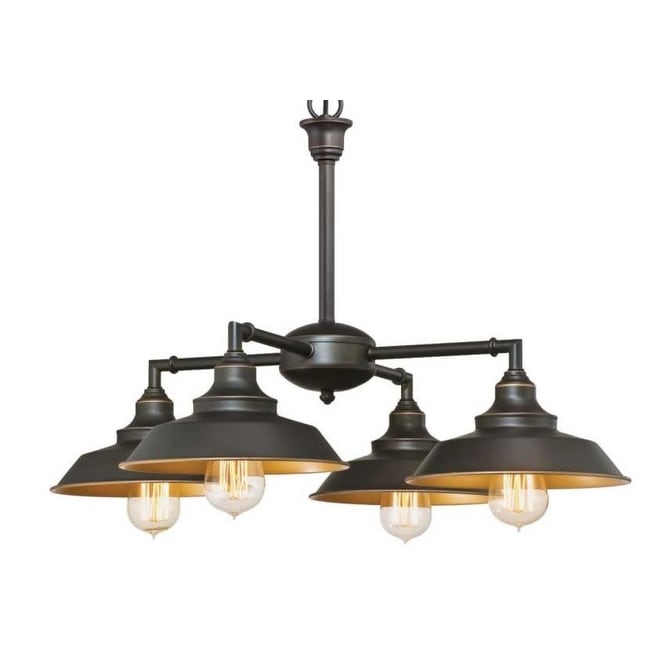 Roseto Red Deer 4 Light 25 Wide Mini Chandelier