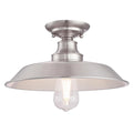 Roseto Red Deer Single Light 12 Wide Semi Flush Ceiling Fixture