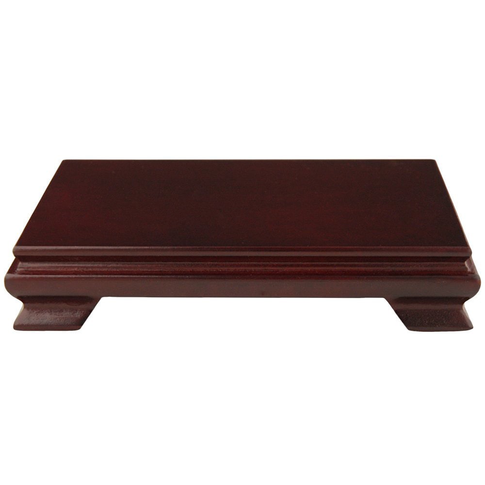 Handmade Rosewood 9 Inch Rectangular Stand China