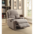 Rosia Homely Recliner Gray Linen