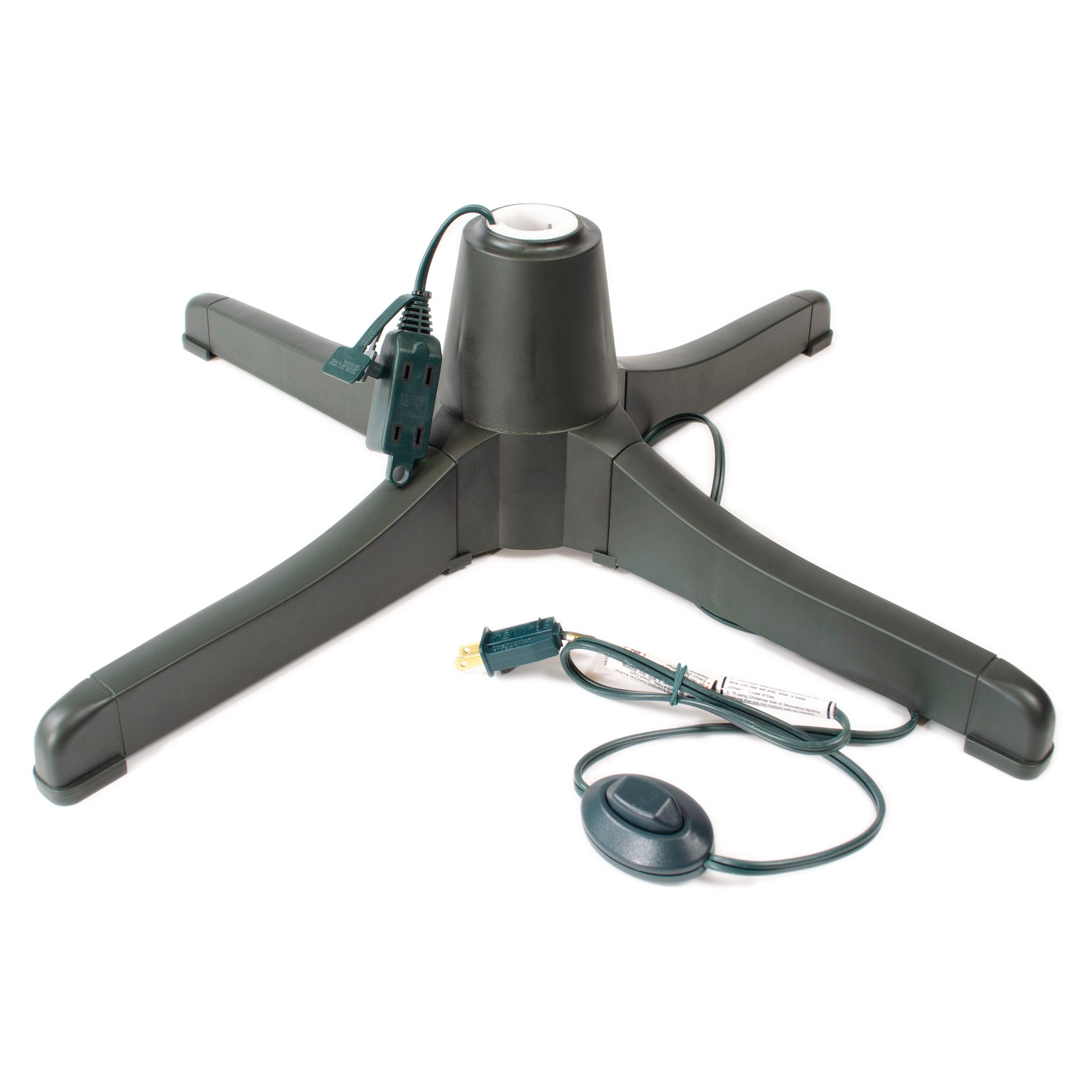 Puleo International Rotating Tree Stand For 7 To 7.5 Foot Christmas Tree