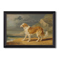 Rough Coated Collie 1809 James Ward Custom Framed Canvas