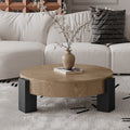 Round Coffee Table Accent Table With Hidden Storage Flip Top Side Table Sofa Table Cocktail Table End Table