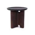 Rounded Bollack Tray Side Table 23.3 4H X 24D X 24W
