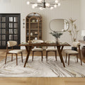 Roundhill Furniture Lavin 5 Piece Dining Set Contemporary Dining Table With 4 Stylish Chairs