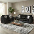 Roundhill Furniture Nolan 2 Piece Living Room Set Sofa And Loveseat
