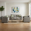 Roundhill Furniture Wilson 3 Piece Living Room Set Sofa Loveseat And Cuddle Chair