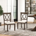 Windvale Fabric Upholstered Dining Chair Set Of 2