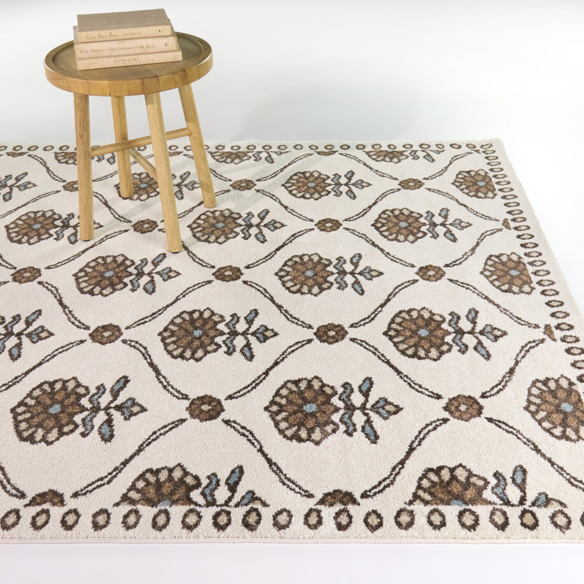 Rousseau Floral Trellis Area Rug