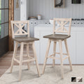 Roux Swivel Pub Height Stool Set Of 2