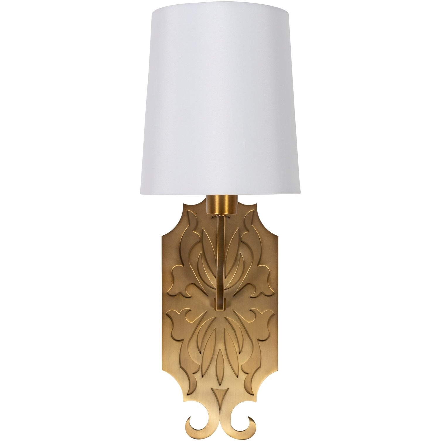 Roxie Glam Antiqued 1 Light Wall Sconce