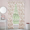 The Gray Barn Little Bess Country Chic Floral 84 Inch Window Panel Pair