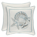 Royal Court Waters Edge Coastal Throw Pillow