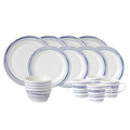 Royal Doulton 1815 Pacific Dinnerware Set Blue Lines 16 Piece Set