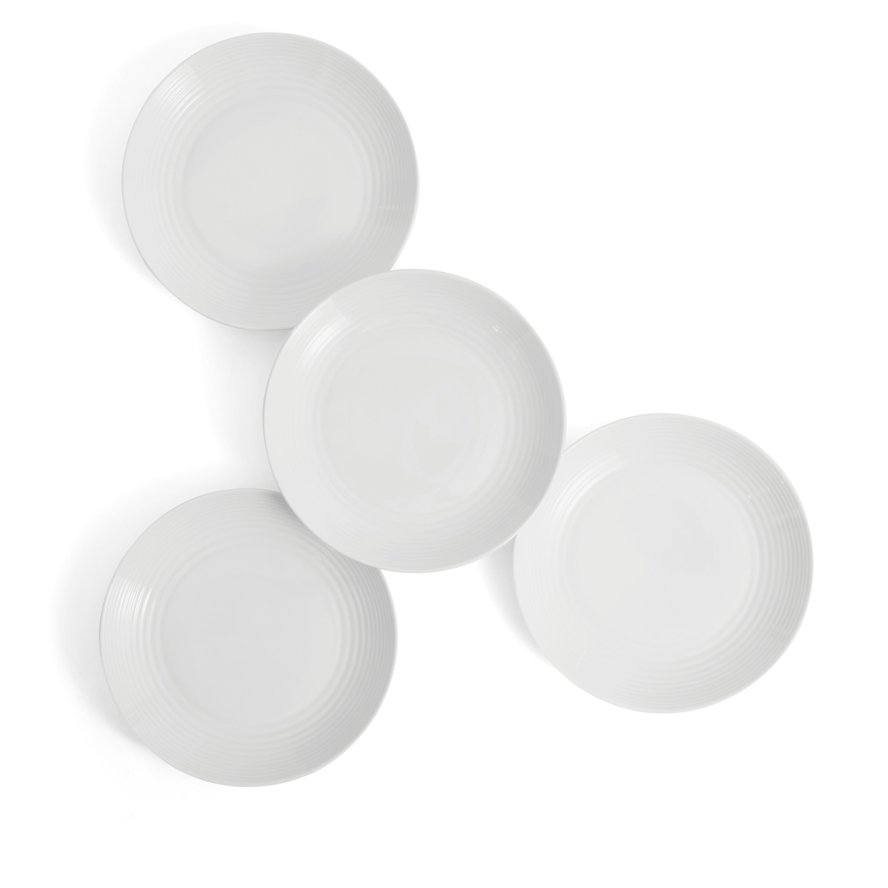 Royal Doulton Exclusively For Gordon Ramsay Maze Plate 11In White Set Of 4