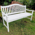 International Caravan Royal Fiji 5 Foot Garden Bench With Table