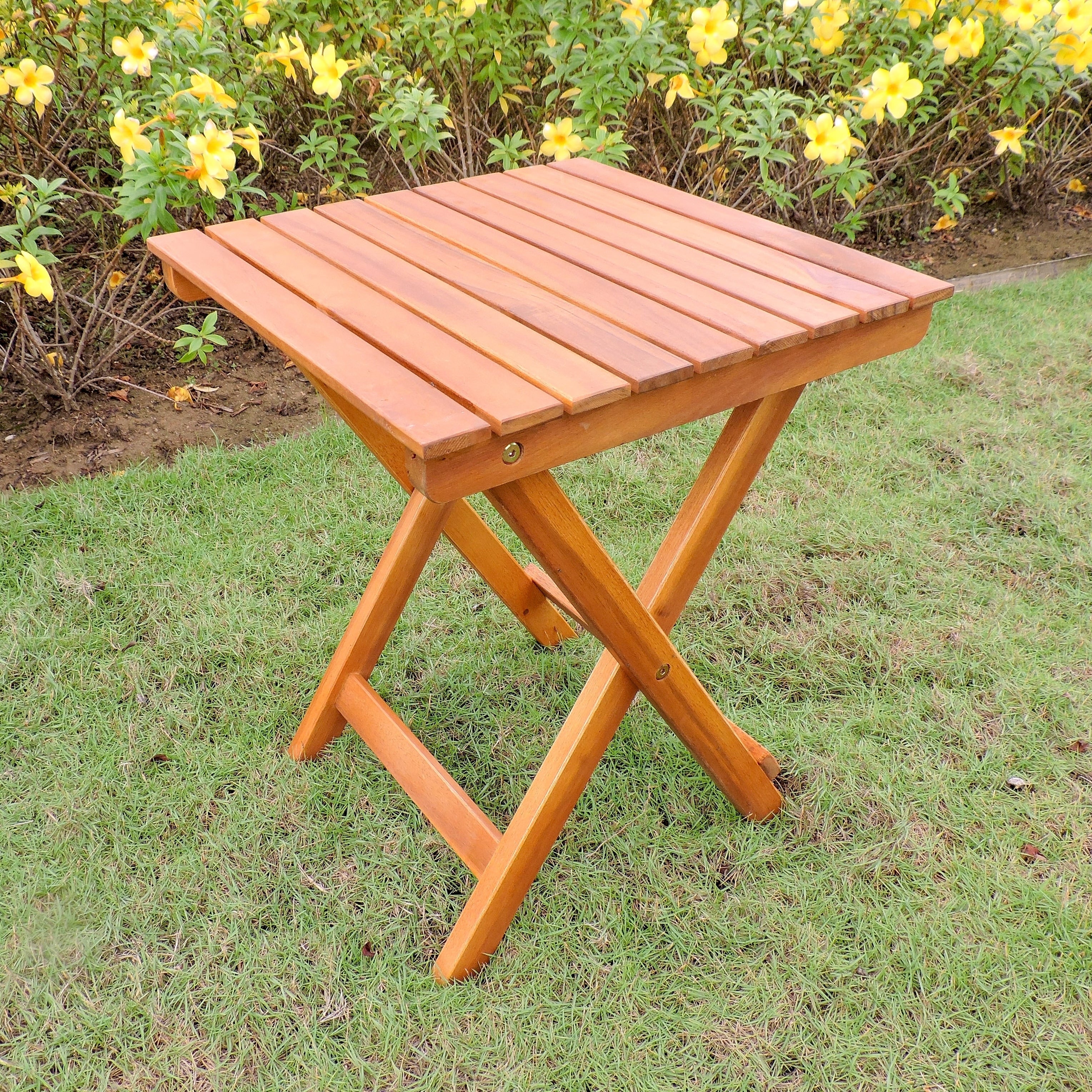 International Caravan Royal Fiji Acacia Side Table