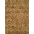Royal Manner Derbshire Green Wool Hand Knotted Area Rug