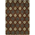 Royal Manner Derbyshire Brown Hand Knotted Area Rug