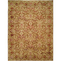 Royal Manner Estates Sandy Brown Hand Knotted Area Rug