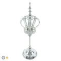 Royal Metal Crown Decor With Stand