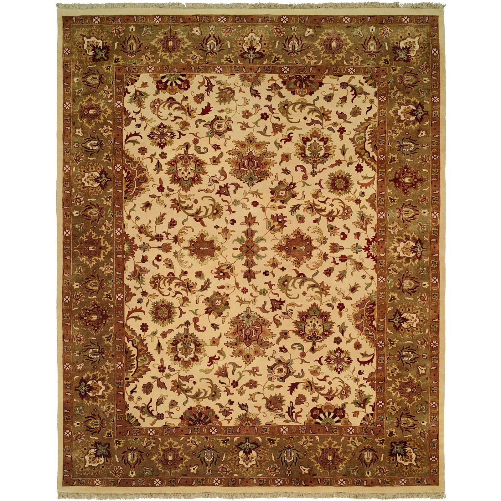 Royale Camel Wool Hand Knotted Area Rug