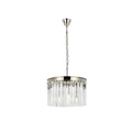 Royce Edge 3 Light Polished Nickel Pendant