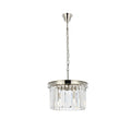 Royce Edge 3 Light Polished Nickel Pendant