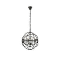 Royce Edge 4 Light Dark Bronze Pendant