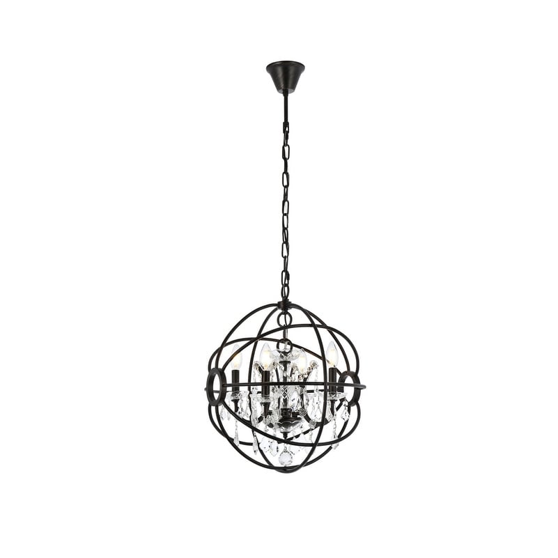 Royce Edge 4 Light Dark Bronze Pendant