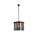 Royce Edge 6 Light Matte Black Pendant