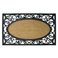 Rubber Cal Celtic Sea Coco Rubber Outdoor Mat 18 X 30 18 X 30