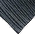 Rubber Cal Composite Rib Corrugated Rubber Floor Mat 3 X 10 X 3Mm