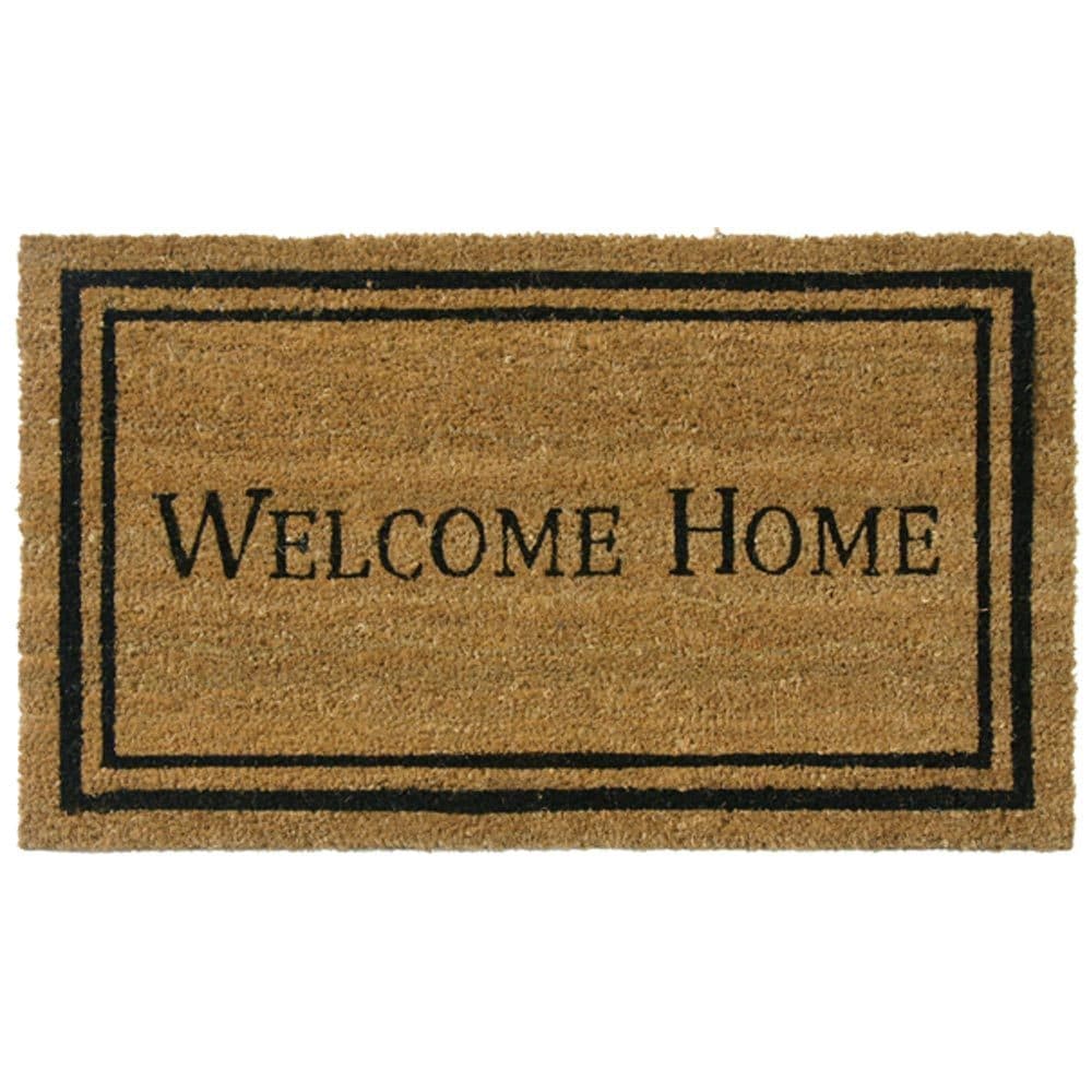 Rubber Cal Contemporary Welcome Home Mat 18 X 30