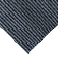 Rubber Cal Fine Ribbed Corrugated Rubber Runners Mat 4 X 8 X 3Mm