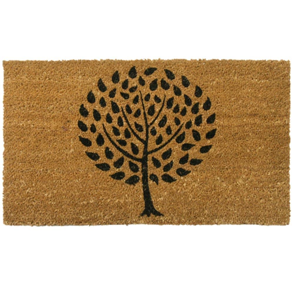 Rubber Cal Modern Landscape Contemporary Door Mat 18 X 30