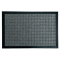 Rubber Cal Nottingham Charcoal Carpet Rubber Mat 2 X 3 18X30