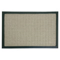 Rubber Cal Nottingham Tan Carpet Mat 18 X 30 Inches 18 X 30