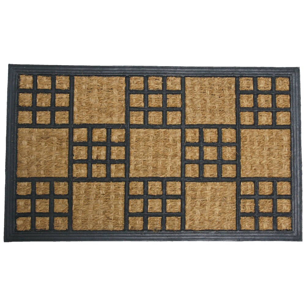 Rubber Cal Summer In Cardiff Outdoor Coir Rubber Mat