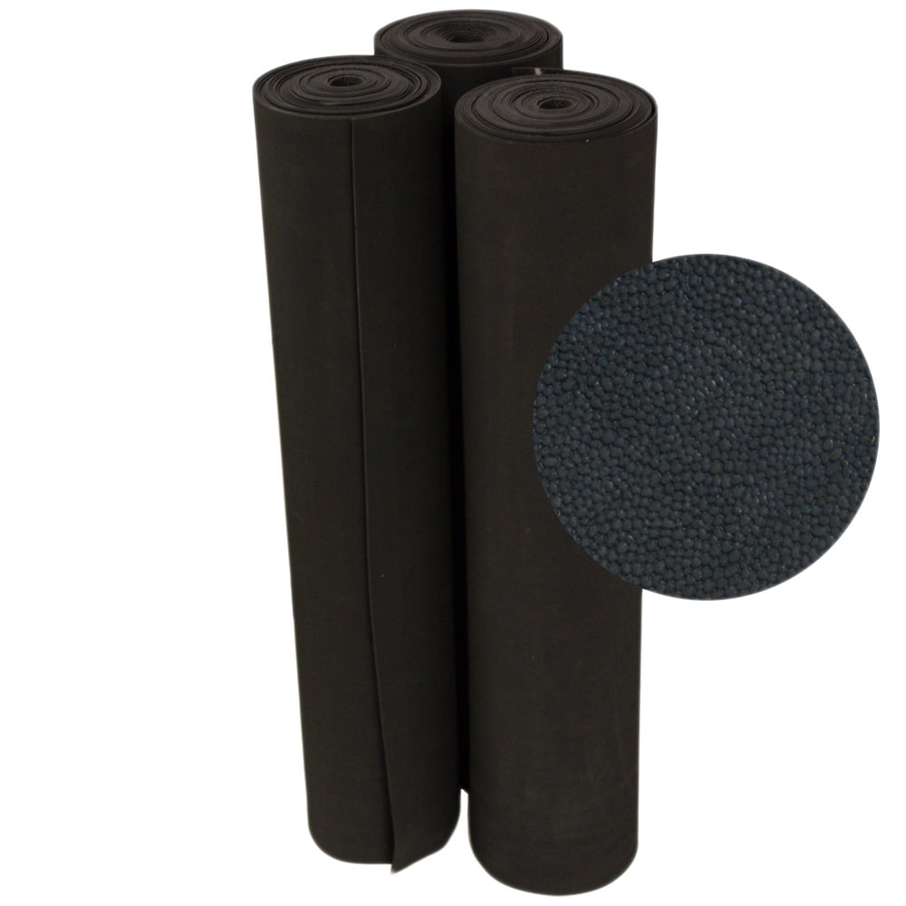 Rubber Cal Tuff N Elastic Black Rubber Flooring Mat 1 8 X 48 Inch Rubber Runner 8 Available Lengths