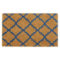 Rubber Cal Casablanca Coir Mats 18 X 30 Blue Or Brown