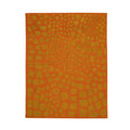 Rust Contemporary Modern Flat Weave Rug 6 X 8 6 X 8