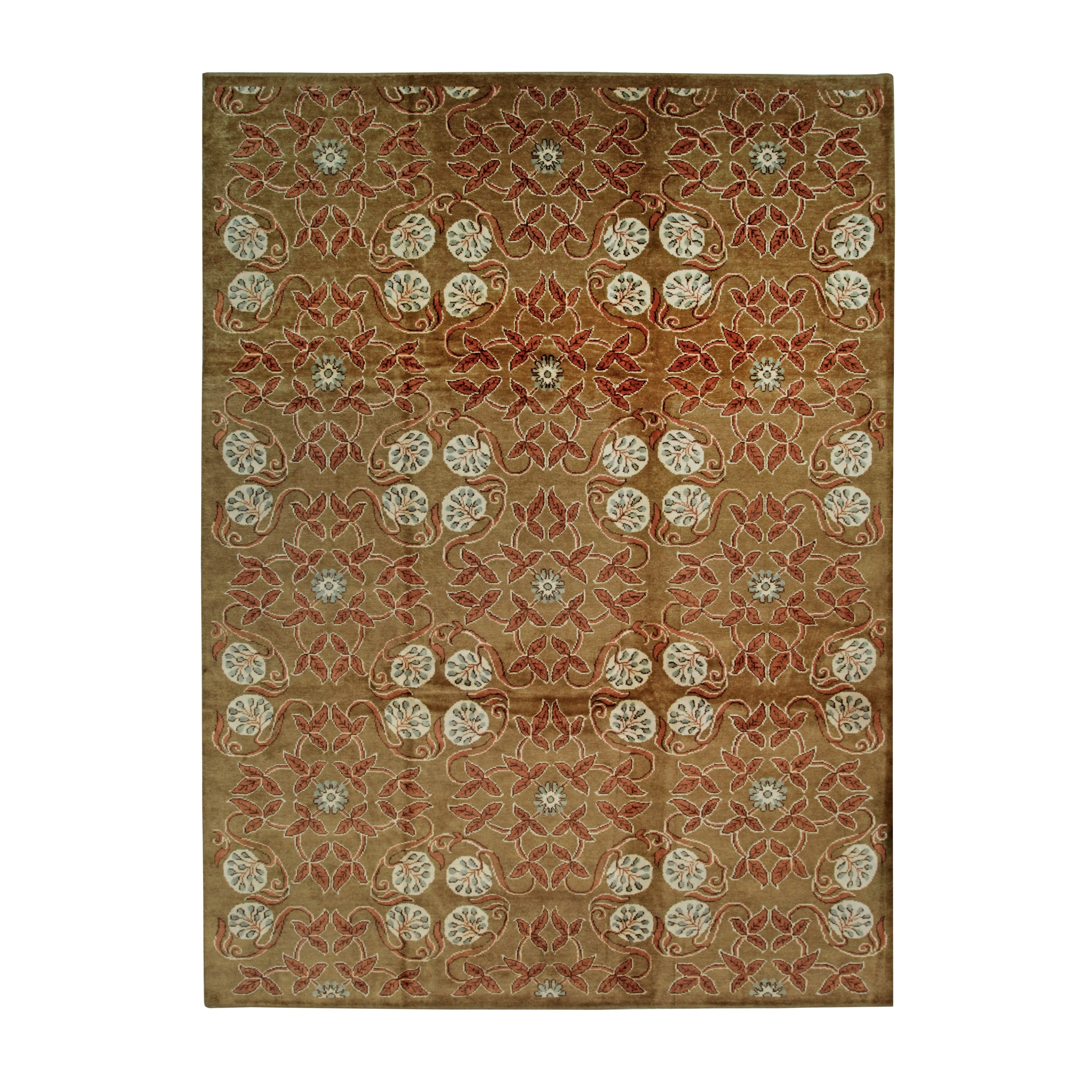 Rust Transitional Ningxia Rug 9X 12 9X 12