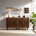 Rustic Cabinet Set Of 2 Storage Cabinet Classic Sideboard Cabinet