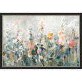 Rustic Garden By Danhui Nai Framed Mounted Canvas Wall Art Print