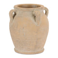 Rustic Terra Cotta Urn 9.5 H