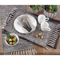 Rustic Woven Cotton Placemats Set Of 4 14 X20
