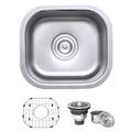 Ruvati 13 X 15 Inch Bar Prep Sink Undermount 16 Gauge Stainless Steel Rvm4136